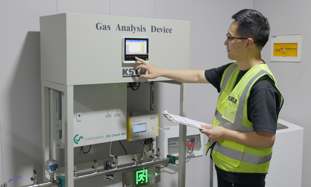 Gas Source Quality Testing