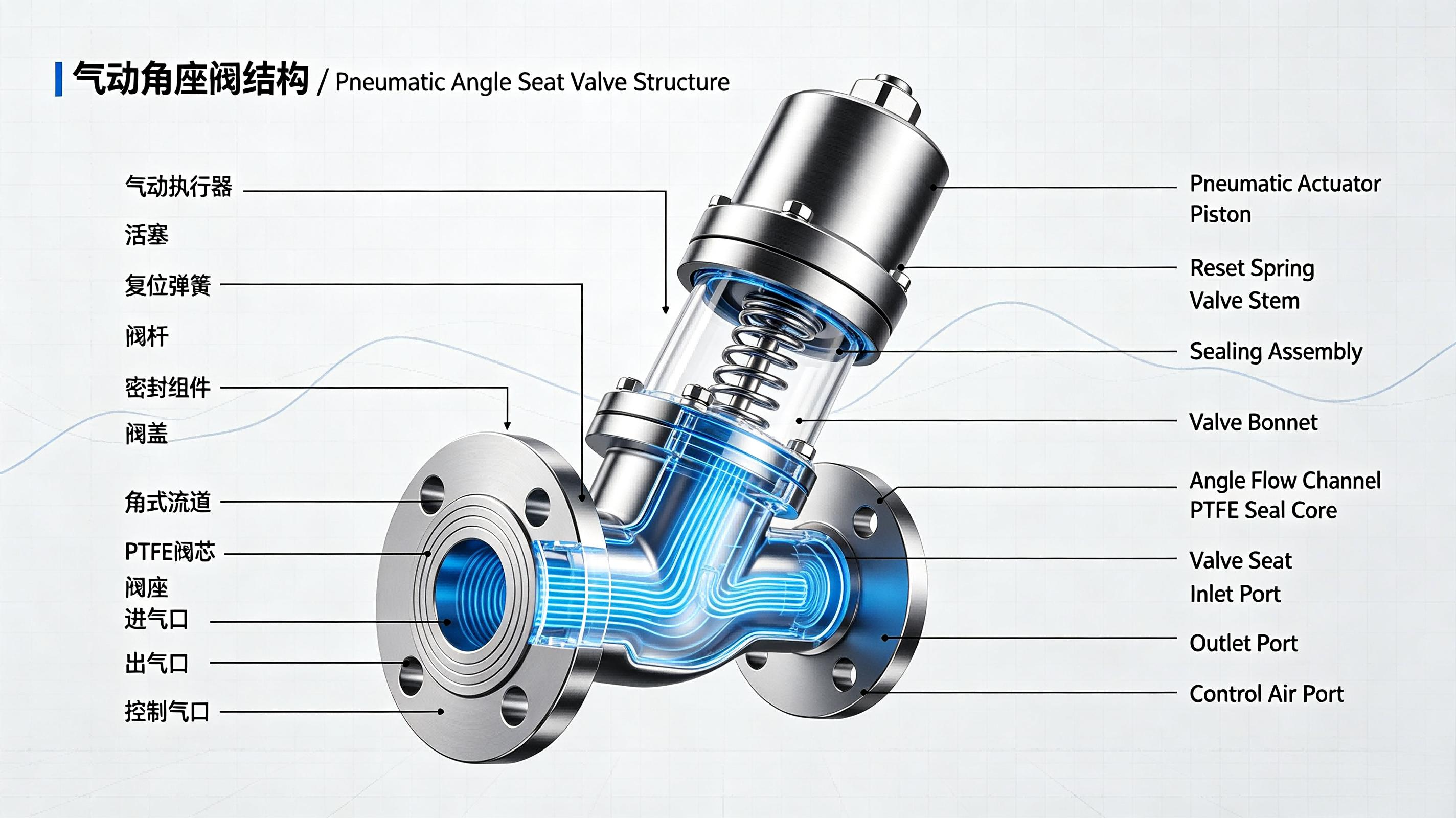 Application of Pneumatic Angle Seat Valves in PSA Oxygen Generators and 99.5% High-Purity Oxygen Generators